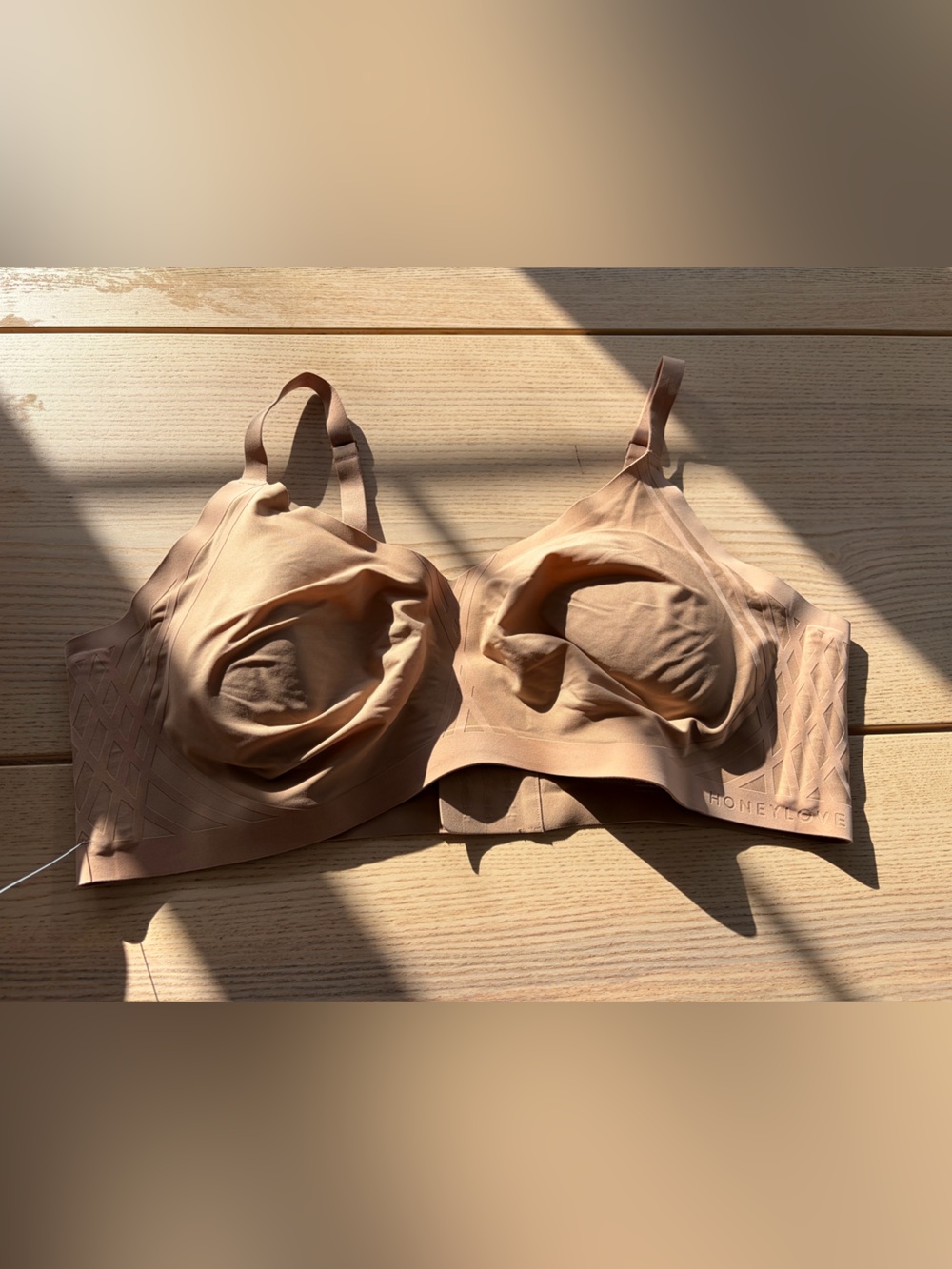 Honeylove Nude/Tan Wireless Seamless Comfort Bra